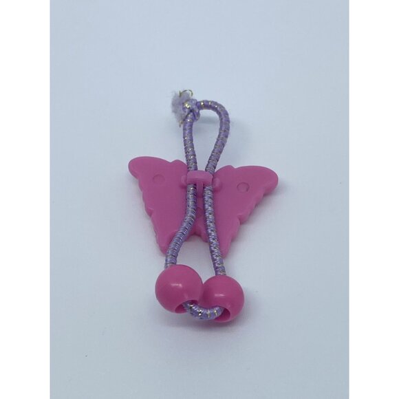 Vintage 1987 Fashion Star Fillie Star Niki Purple Pink Hair Tail Trim - Picture 6 of 6